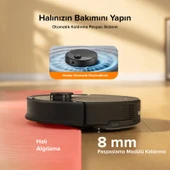 Roborock Q8 Max Pro Plus Çöp İstasyonlu Akıllı Robot Süpürge thumbnail 5