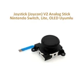 Nintendo Switch NS Joystick (Joycon) V2 Analog Stick Siyah thumbnail 2