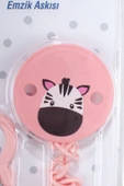 Pembe Zebralı Emzik Askısı thumbnail 2