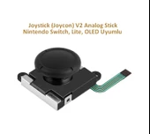 Nintendo Switch NS Joystick (Joycon) V2 Analog Stick Siyah thumbnail 1