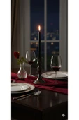 Gizemli Home 10 Lu Set Siyah Şamdan Mumu thumbnail 3