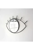 DEKOMODERN Cyclops Siyah Dekoratif Ayna thumbnail 2