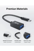 USB C - USB A 3.0 Adaptör OTG Thunderbolt 2'li Paket thumbnail 5
