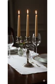 Gizemli Home Hardal Şamdan Mum 4 Lü Set thumbnail 1