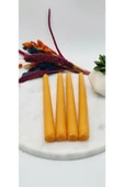 Gizemli Home Hardal Şamdan Mum 4 Lü Set thumbnail 5