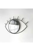 DEKOMODERN Cyclops Siyah Dekoratif Ayna thumbnail 4