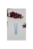 Gizemli Home 2li Bebe Mavisi Şamdan Mum thumbnail 4