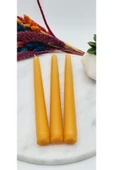 Gizemli Home 3 Lü Hardal Şamdan Mum thumbnail 5