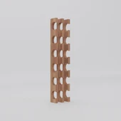 DEKOMODERN Ugni Şarap Rafı thumbnail 4
