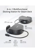 Mini Dock 6’sı 1 Arada Steam Deck/OLED/ROG Ally Uyumlu M50 thumbnail 1