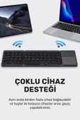 Plentiful Katlanabilir Bluetooth Type-c Klavye Türkçe Q Android / Ios siyah thumbnail 1