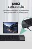 Plentiful Katlanabilir Bluetooth Type-c Klavye Türkçe Q Android / Ios siyah thumbnail 6