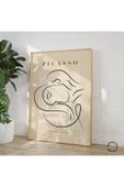 Pegziz Minimalist Sanatsal Picasso Duvar Dekor Posteri 60x90cm. thumbnail 3