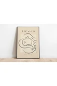 Pegziz Minimalist Sanatsal Picasso Duvar Dekor Posteri 60x90cm. thumbnail 4