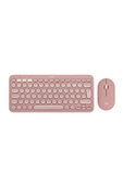 920-012247 Pebble 2 Combo Pembe Kablosuz Klavye Mouse Seti thumbnail 1
