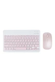 corcishop 9.7 2017 5.Nesil Uyumlu Kablosuz Bluetooth Klavye+Mouse Set thumbnail 1