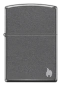 Zippo Flame Dizayn Çakmak - Gray Dusk thumbnail 1