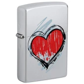 Zippo Heart Dizayn Çakmak thumbnail 1