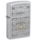 Zippo Snake Pattern Dizayn Çakmak thumbnail 1