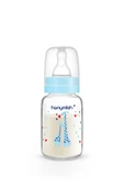 Doğal Cam Biberon 125 ml Mavi thumbnail 3