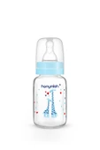 Doğal Cam Biberon 125 ml Mavi thumbnail 1