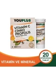 Vitamin C, Çinko & Propolis 20 Efervesan Tablet thumbnail 1