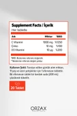 Orzax Efervit Defence Efervesan 20 Tablet thumbnail 2