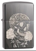 Zippo Fancy Skull Dizayn Çakmak thumbnail 1