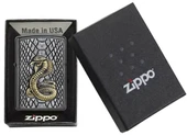 Zippo Cobra Emblem Dizayn Çakmak thumbnail 3