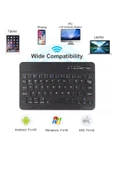 corcishop Technopc Ultrapad Ruby W10 10.1 Kılıf Universal Standlı + Bluetooth Klavye Mouse Set +  Kalem thumbnail 4