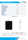 TommaTech Easy Life 15Wp Mobil Solar Şarj Paneli thumbnail 2