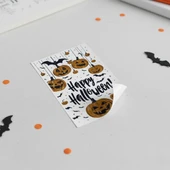 Halloween Temalı Balkabaklı Duvar Sticker Seti thumbnail 4