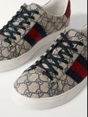 Men's Gucci Ace trainer with Web 44 thumbnail 2