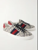 Men's Gucci Ace trainer with Web 45 thumbnail 1