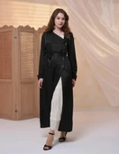 Misswhence İkili Elbise Siyah 39806 thumbnail 1