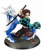 Anime Demon Slayer Tanjiro Figürü 24 Cm thumbnail 2