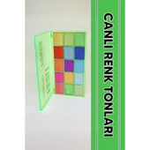 15 Renkli Sedefli Mat Far Paleti - 2'li Set thumbnail 4