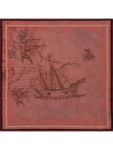Bosphorus Çift Taraflı Tivil Ipek Eşarp 8812712-912 thumbnail 4