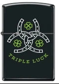 Zippo Triple Luck Dizayn Çakmak thumbnail 1