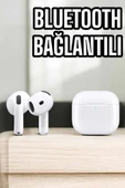 4.Nesil Kaliteli TWS Android ve İOS Uyumlu Mikrofonlu Kulaklık thumbnail 3