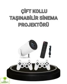 Bluetooth 5.0 ve Wi-Fi 6 Akıllı 4K Projeksiyon thumbnail 1