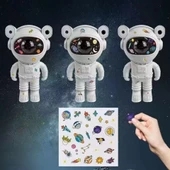 Stickerlı ,Kumandalı ASTRONOT Model Gece Lambası thumbnail 2