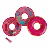 Donut Şekilli 2 Katlı Makyaj Güzellik Seti - S00002596 thumbnail 5