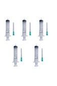 10 ml Yeşil Uçlu Enjektör 5 adet thumbnail 1