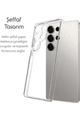 Galaxy S26 Premium Şeffaf Silikon Kılıf thumbnail 4
