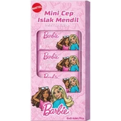 Barbie Islak Mini Cep Mendili 8'li thumbnail 2