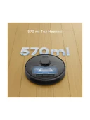 Dreame D9 Max Gen 2 Robot Süpürge Siyah thumbnail 3