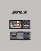 G-Sensörlü 3'lü Kayıtlı Araç Kamerası thumbnail 5