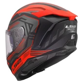LS2 CHALLENGER 2 DRAVIX MAT KIRMIZI KASK thumbnail 4