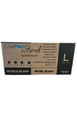 COREMED Siyah Nitril eldiven (L) koli 20 paket thumbnail 1